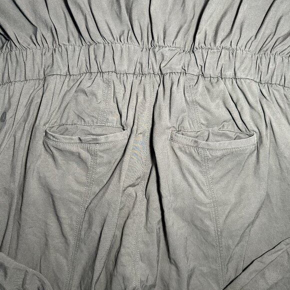 Lululemon Jumpsuit Women’s Size 8 Green Perfectly Poised Short Sleeve Modal - Picture 11 of 16